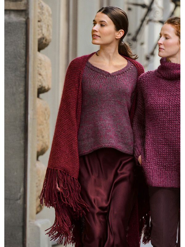 Lana Grossa DREIECKSTUCH Silkhair & Alta Moda Alpaca