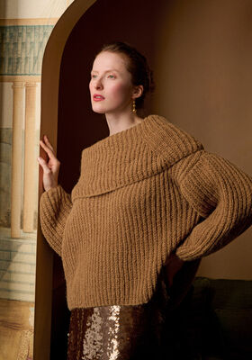 HALBPATENT-PULLOVER Nebbia von Lana Grossa