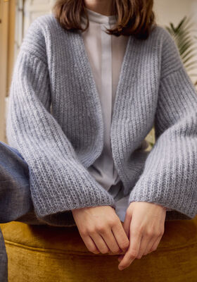 CARDIGAN Superkid Seta von Lana Grossa