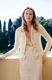 Lana Grossa JACKE MIT HÄKELRÜSCHEN Summer Softness