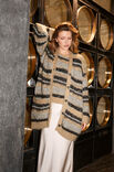 Lana Grossa JACKE IM MUSTERMIX Orsetto, Mohair di Gio, Brigitte No. 2 & Cosmo
