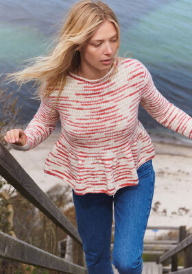 SCHÖSSCHEN-PULLOVER Natural Alpaca Pelo von Lana Grossa