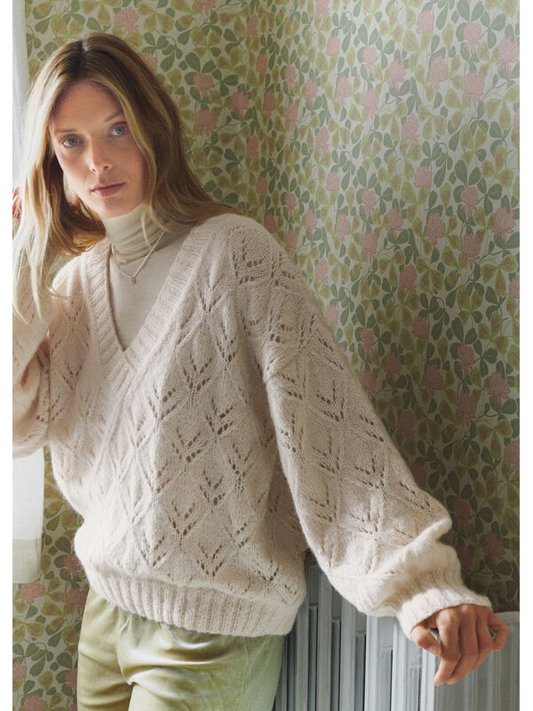 Lana Grossa AJOURPULLOVER Ecopuno & Setasuri