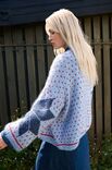 Lana Grossa JACQUARD-CARDIGAN Ecopuno & Silkhair