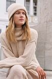 Lana Grossa LOOP IM RIPPENMUSTER Natural Alpaca Pelo