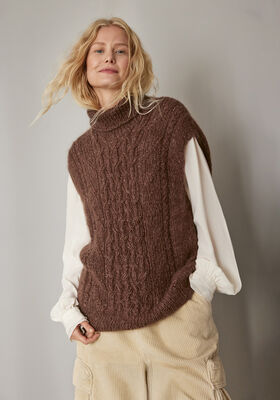 SLIPOVER Ecopuno & Natural Superkid Tweed von Lana Grossa