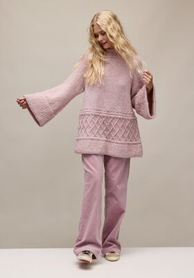 PULLOVER Natural Alpaca Pelo von Lana Grossa