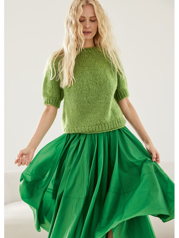 Lana Grossa RUNDPASSEN-PULLOVER Mohair di Gio