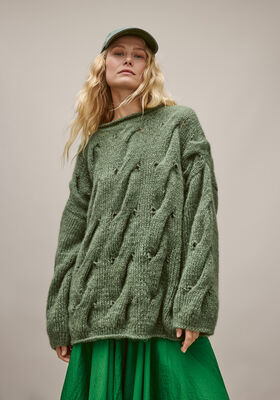 OVERSIZED-SWEATER Mohair di Gio von Lana Grossa