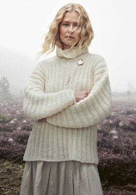 FLEDERMAUS-PULLOVER Mohair di Gio von Lana Grossa