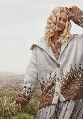 JACKE Natural Alpaca Pelo & Glamour von Lana Grossa
