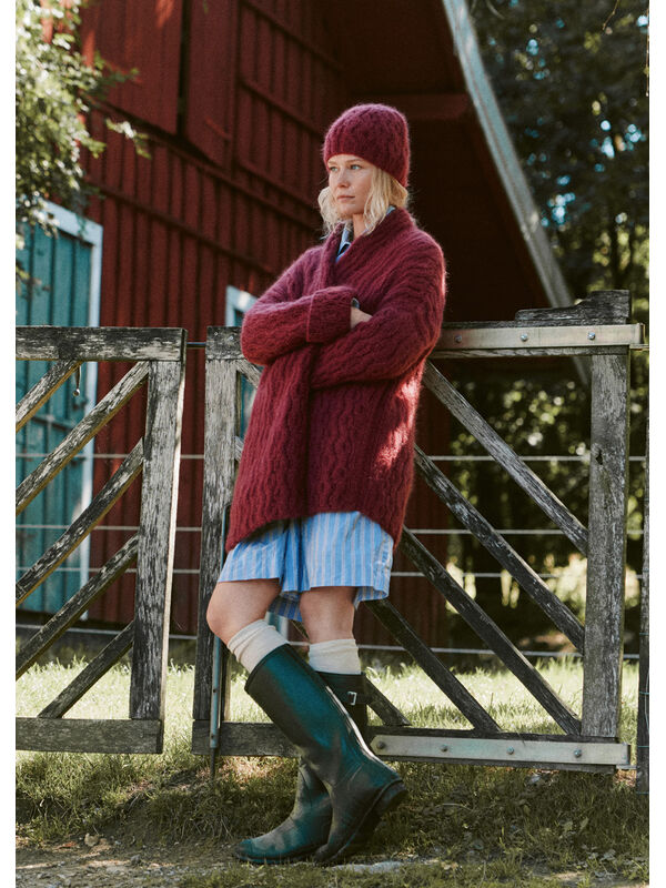 Lana Grossa ZOPFJACKE Mohair di Gio
