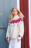 Lana Grossa RUNDPASSENPULLI MIT JACQUARDMUSTER Landlust Naturwolle