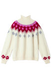 Lana Grossa RUNDPASSENPULLI MIT JACQUARDMUSTER Landlust Naturwolle