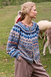 Lana Grossa JACKE MIT RUNDPASSE Landlust Naturwolle & Landlust Naturwolle Print