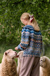Lana Grossa JACKE MIT RUNDPASSE Landlust Naturwolle & Landlust Naturwolle Print