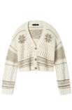 Lana Grossa JACKE IM MUSTERMIX Natural Alpaca Pelo