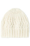 Lana Grossa MÜTZE IM RIPPEN-LOCHMUSTER Natural Alpaca Pelo