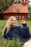 Lana Grossa T-PULLI IM HEBEMASCHENMUSTER Orsetto Moulinè & Mohair di Gio