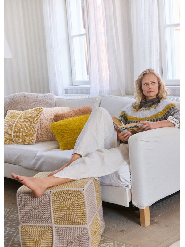 Lana Grossa HÜLLE FÜR SITZWÜRFEL Alta Moda Cashmere 16