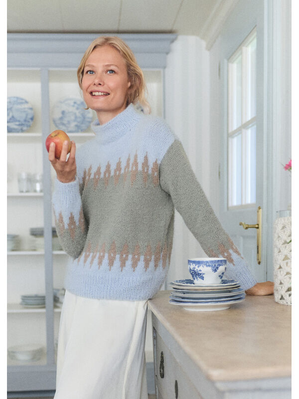 Lana Grossa PULLOVER MIT JACQUARDMUSTER Così