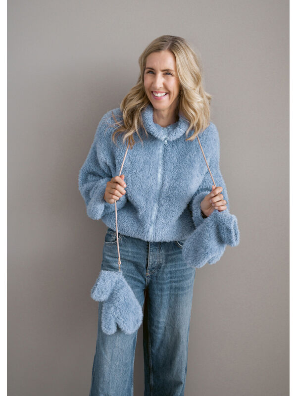 Lana Grossa CLOUD PILE-JACKE Pelliccia