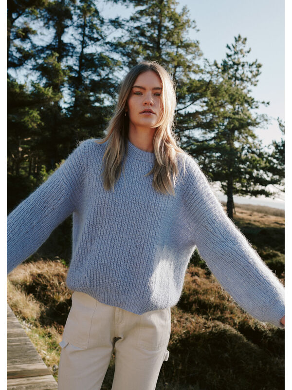 Lana Grossa PULLOVER IM HALBPATENTMUSTER Setasuri