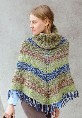 PONCHO RUSTIKAL Alta Moda Alpaca von Lana Grossa