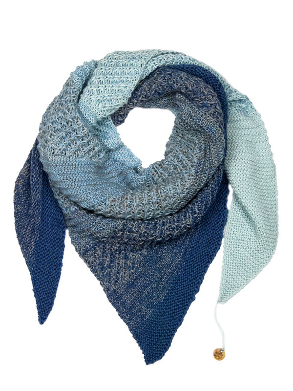 Lana Grossa DREIECKSTUCH IM MUSTERMIX Shades of Alpaca Silk