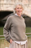 Lana Grossa CLASSY RAGLAN SWEATER Cool Wool Big