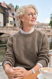 Lana Grossa CLASSY RAGLAN SWEATER Cashmere Kiss