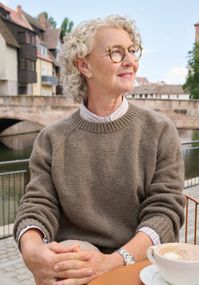 CLASSY RAGLAN SWEATER Cashmere Kiss von Lana Grossa