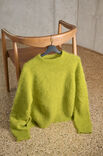 Lana Grossa CLASSY RAGLAN SWEATER Natural Superkid Tweed