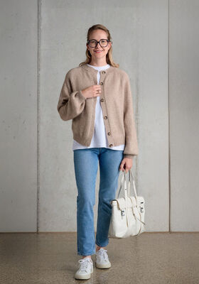 CLASSY RAGLAN JACKET Cool Wool & Silkhair  von Lana Grossa