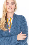 Lana Grossa OVERSIZE-MANTEL IM HEBEMASCHENMUSTER Yak Merino