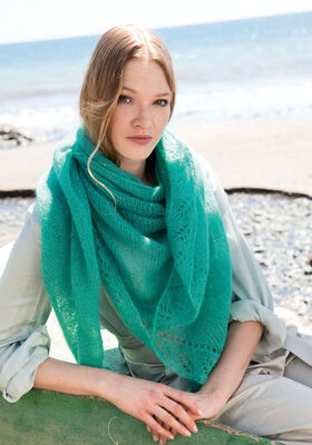 DREIECKTUCH Silkhair von Lana Grossa
