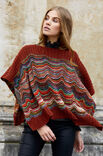 Lana Grossa PONCHO Colorissimo & Ecopuno