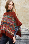 Lana Grossa PONCHO Colorissimo & Ecopuno