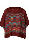 Lana Grossa PONCHO Colorissimo & Ecopuno