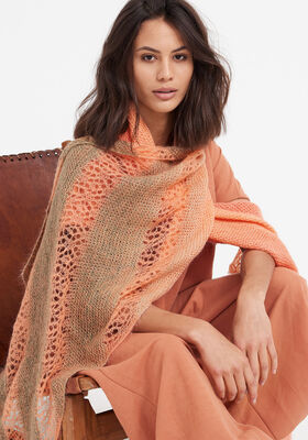 SCHAL Cool Wool Lace Hand-dyed & Silkhair von Lana Grossa