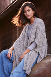 Lana Grossa PONCHO Ecopuno Tweed