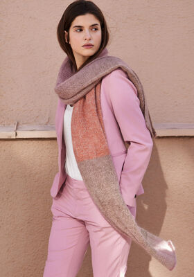 STOLA Cool Wool Lace hand-dyed & Silkhair von Lana Grossa