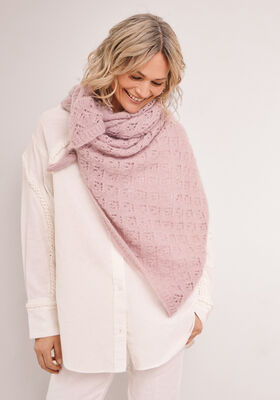 DREIECKSTUCH Cool Wool Lace & Silkhair von Lana Grossa