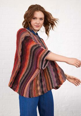 PONCHO Farfalla von Lana Grossa