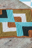 Lana Grossa TOPFLAPPEN IM GRAFISCHEN RELIEFMUSTER Cotone