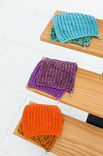 Lana Grossa TOPFLAPPEN IM PATENTMUSTER Cotone uni