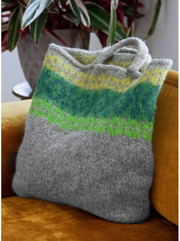 Lana Grossa SHOPPER MIT NORWEGERMUSTER Feltro