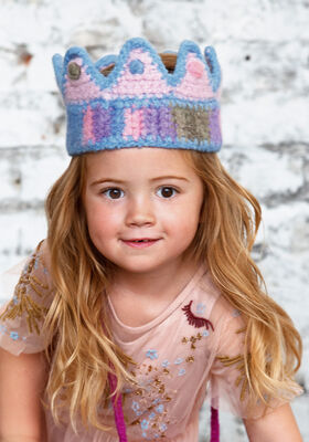 PRINZESSINEN-KRONE Feltro/Feltro Print von Lana Grossa