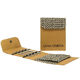 Lana Grossa  Nadel-Set Edelstahl Klein (Braun)