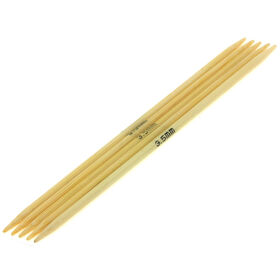 Lana Grossa Strumpfstricknadel Bambus St. 3,5/15cm